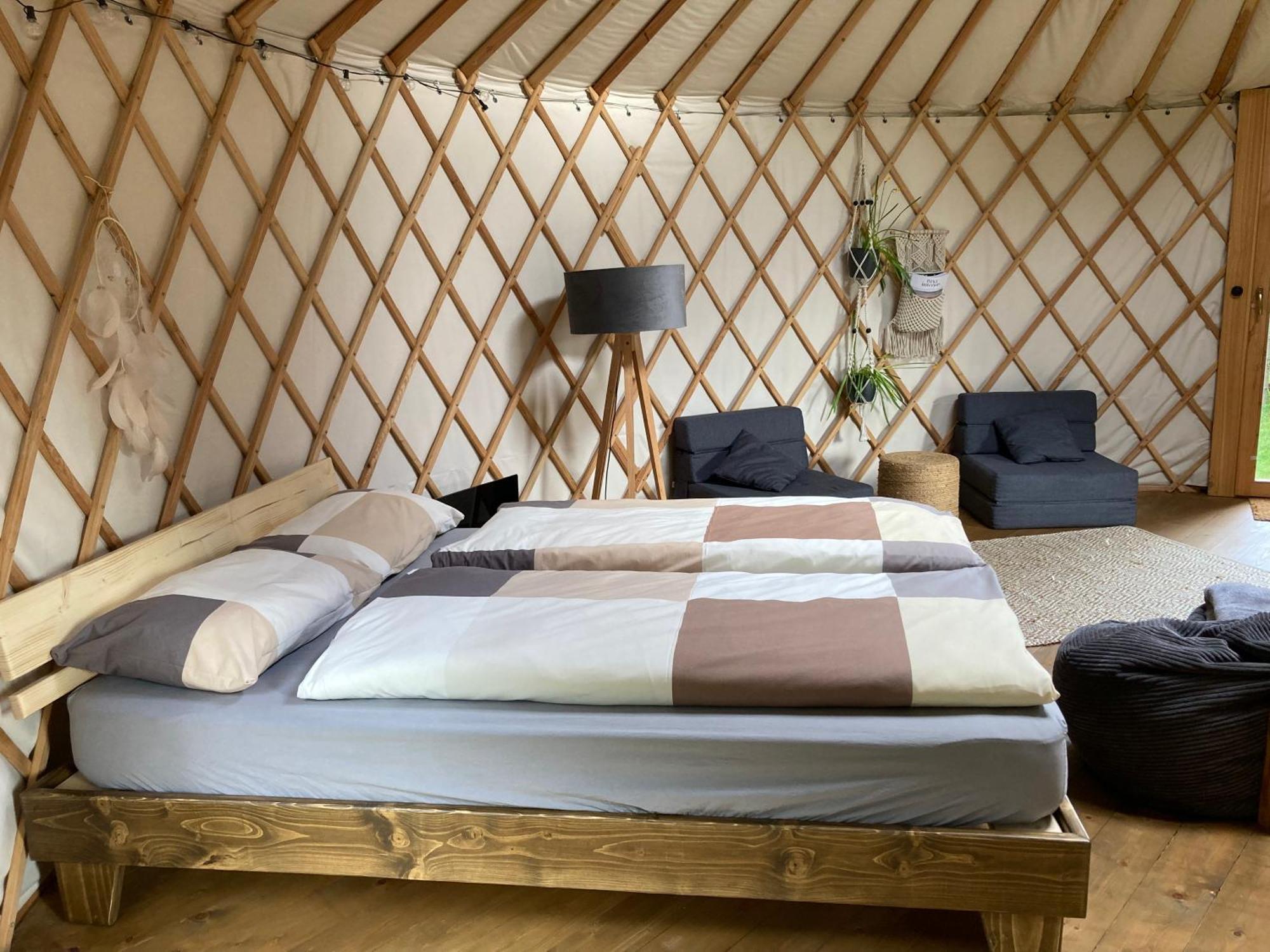 Aughavannagh Yurt Glamping Aughrim Exterior photo